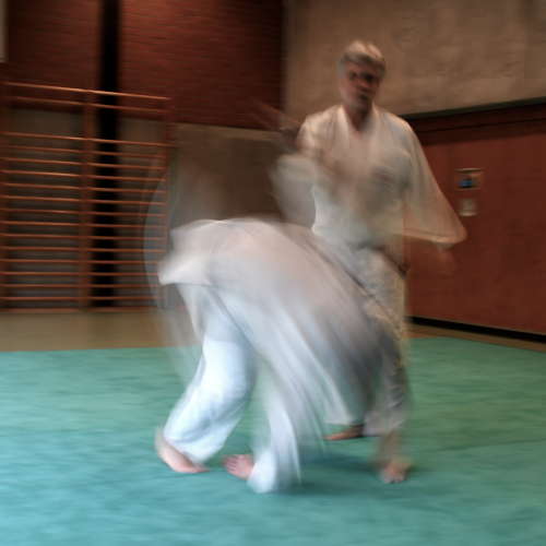 Aikido gibt Älteren Dynamik